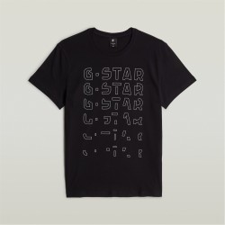 тениска,облекла,на,разпродажба,мъжки,тениски,g,star,gradient,graphic,t,shirt,dk,black