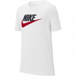 юношеска,тениска,разпродажба,nike,детски,тениски,nike,sportswear,t,shirt,junior,white,blk,red