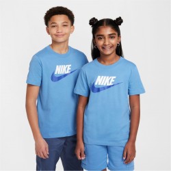 юношеска,тениска,разпродажба,nike,детски,тениски,nike,sportswear,t,shirt,junior,blue,beyond