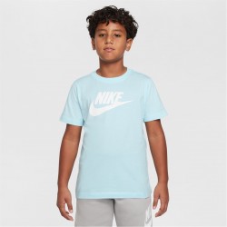 юношеска,тениска,разпродажба,nike,детски,тениски,детски,облекла,nike,sportswear,t,shirt,junior,glacier,blue