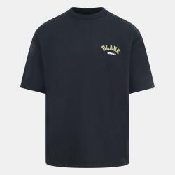 Тениска Blank Essentials Mens College Oversized T-Shirt - Black тениска,мъжки,тениски,мъжки,блузи,с,яка,мъжки,потници,blank,essentials,men,s,college,oversized,t,shirt,black