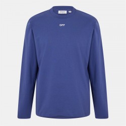 облекла,на,разпродажба,мъжки,тениски,off,white,stmp,skate,ls,t,sn99,dark,blue,white