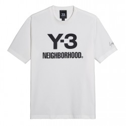 тениска,облекла,на,разпродажба,мъжки,тениски,y3,x,neighborhood,logo,t,shirt,core,white