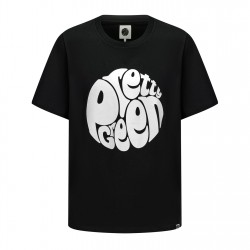 Мъжка тениска Pretty Green Large Logo Tee Mens - Black мъжка,тениска,мъжки,тениски,pretty,green,green,large,logo,tee,mens,black