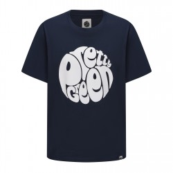 Мъжка тениска Pretty Green Large Logo Tee Mens - Navy мъжка,тениска,мъжки,тениски,pretty,green,green,large,logo,tee,mens,navy