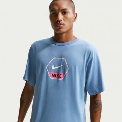 тениска,разпродажба,nike,мъжки,тениски,nike,nike,city,side,tee,sn62,work,blue