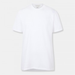 тениска,мъжки,тениски,calvin,klein,jeans,men's,ckj,short,sleeve,crew,regular,fit,t,shirt,white