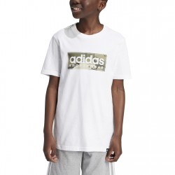 юношеска,тениска,разпродажба,adidas,детски,тениски,adidas,logo,t,shirt,junior,wht,khaki,grey