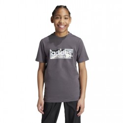 юношеска,тениска,разпродажба,adidas,детски,тениски,adidas,logo,t,shirt,junior,grey5,blk,wht