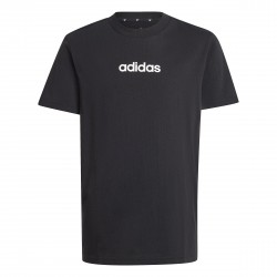 Юношеска тениска adidas Logo T Shirt Junior - Blk/Wht Linear юношеска,тениска,детски,тениски,adidas,logo,t,shirt,junior,blk,wht,linear