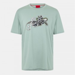 облекла,на,разпродажба,мъжки,тениски,hugo,hugo,dulive,u233,sn99,light,green