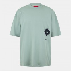 облекла,на,разпродажба,мъжки,тениски,hugo,hugo,diore,sn99,light,green