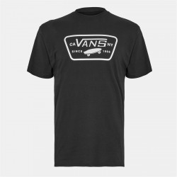 тениска,дамски,топове,vans,full,patch,london,fog,t,shirt,unisex,adults,black,white