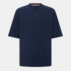 облекла,на,разпродажба,мъжки,тениски,boss,boss,te,waffle,10270471,01,dark,blue