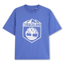 тениска,timberland,kids,timb,large,logo,t,shirt,blue