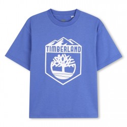 тениска,детски,3/4,панталони,timberland,kids',timb,large,logo,t,shirt,blue