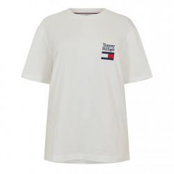 тениска,облекла,на,разпродажба,мъжки,тениски,tommy,hilfiger,men's,stack,flag,t,shirt,white