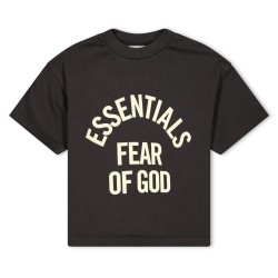 детска,тениска,fear,of,god,essentials,unisex,kids,t,shirt,faded,black
