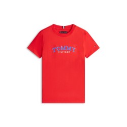 тениска,tommy,hilfiger,kids,mono,t,shirt,rapid,red