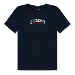 тениска,детски,3/4,панталони,tommy,hilfiger,tommy,mono,t,shirt,jn62,night,navy,c1g