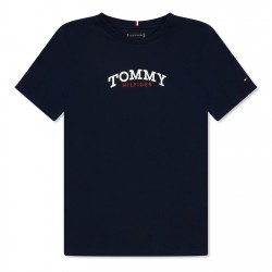 тениска,детски,3/4,панталони,tommy,hilfiger,kids',mono,t,shirt,night,navy,c1g