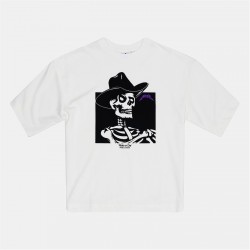 Тениска Rose London Ride Or Die T-shirt - Off White тениска,облекла,на,разпродажба,мъжки,тениски,rose,london,london,ride,or,die,t,shirt,off,white