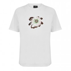 тениска,мъжки,тениски,ps,paul,smith,ps,flower,t,shirt,sn62,white,01