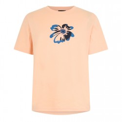 тениска,мъжки,тениски,ps,paul,smith,ps,flower,t,shirt,sn62,orange,15d