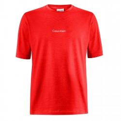 тениска,мъжки,тениски,calvin,klein,men's,logo,t,shirt,red