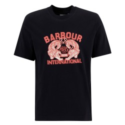 тениска,мъжки,тениски,barbour,international,mens,talisman,graphic,t,shirt,black,bk11