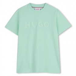 тениска,детски,3/4,панталони,детски,облекла,hugo,hugo,ss,t,shirt,jn63,green