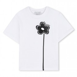 Тениска Marc Jacobs Marc T Shirt Jn63 - White тениска,детски,3/4,панталони,детски,облекла,marc,jacobs,marc,t,shirt,jn63,white