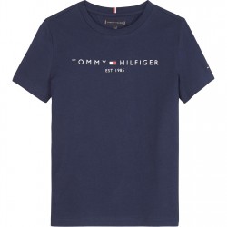 юношеска,тениска,детски,3/4,панталони,tommy,hilfiger,essential,t,shirt,juniors,twilight,navy