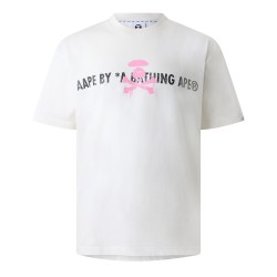 тениска,мъжки,тениски,aape,men,s,t,shirt,ivory