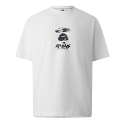 Тениска AAPE Somewhere Tee Sn63 - White тениска,мъжки,тениски,aape,somewhere,tee,sn63,white