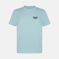 тениска,мъжки,тениски,jack,wills,men's,staple,cotton,short,sleeve,crew,neck,t,shirt,blue