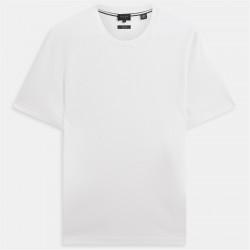 облекла,на,разпродажба,мъжки,тениски,ted,baker,ted,baker,ss,slim,soft,touch,tee,white