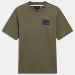облекла,на,разпродажба,мъжки,тениски,ted,baker,ted,baker,ss,box,graphic,logo,tee,khaki