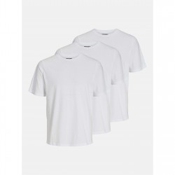 мъжка,тениска,мъжки,тениски,jack,and,jones,3,pack,short,sleeve,t,shirt,mens,white