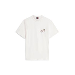 тениска,мъжки,тениски,tommy,jeans,men,s,t,shirt,ancient,white