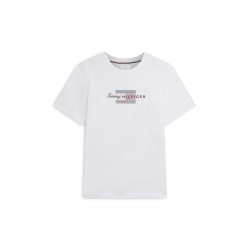 тениска,мъжки,тениски,tommy,hilfiger,men,s,t,shirt,white