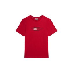 тениска,мъжки,тениски,tommy,hilfiger,men,s,t,shirt,medium,red