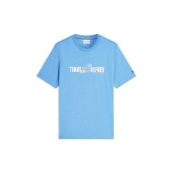 тениска,мъжки,тениски,tommy,hilfiger,men,s,t,shirt,blue,spell