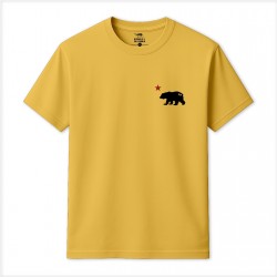 Republic of California Cali Bear T Sn99 - Daisy облекла,на,разпродажба,мъжки,тениски,republic,of,california,cali,bear,t,sn99,daisy