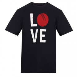 AWD Printed Cricket Adults Tee - LOVE awd,printed,cricket,adults,tee,love
