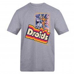 Character Disney Star Wars Printed Adult Tee - Droids мъжки,горнища,размер+,character,disney,star,wars,printed,adult,tee,droids