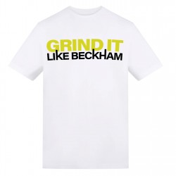 Тениска AWD Adults Pop Culture T-Shirts - Grind It Like Beckham тениска,дамски,тениски,дамски,топове,мъжки,горнища,размер+,мъжки,облекла,размер,awd,adults,pop,culture,t,shirts,grind,it,like,beckham