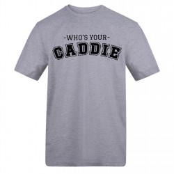 AWD Printed Golf Adult Tee - Who's Your Caddie? дамски,тениски,дамски,топове,мъжки,горнища,размер+,мъжки,облекла,размер,облекла,за,голф,всички,облекла,за,голф,awd,printed,golf,adult,tee,who's,your,c