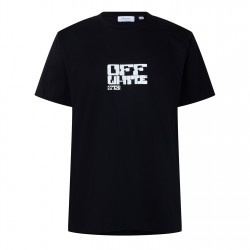 тениска,мъжки,тениски,off,white,men's,slim,fit,t,shirt,black