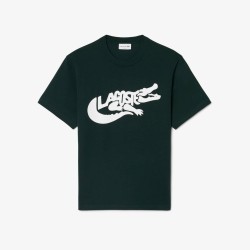 Lacoste Script Croc Sn64 - Green YZP мъжки,тениски,lacoste,script,croc,sn64,green,yzp